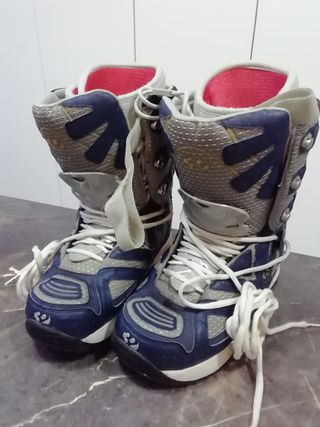 Botas Tabla y fijaciones de Snowboard