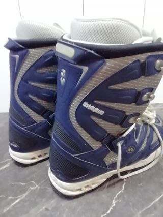 Botas Tabla y fijaciones de Snowboard