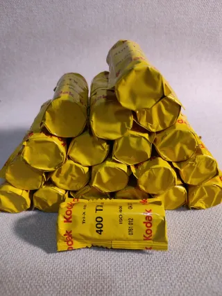 20 Películas Kodak 400TX 120 Negativo