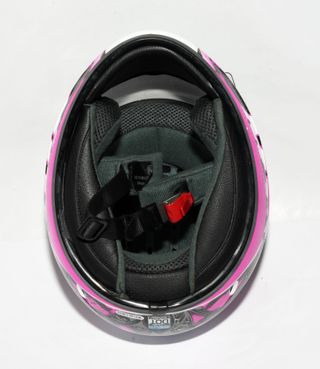 Casco Moto Integral MT Thunder Blanco/Rosa