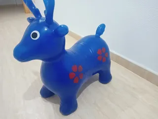 Cochecito infantil con volante,moto y ciervito