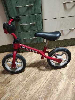 Bicicleta de aprendizaje Chicco Red Bullet