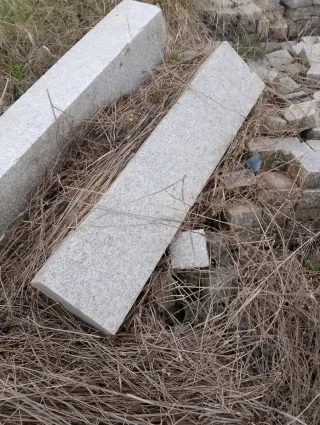 Adoquines de piedra natural aprox. 80 m²