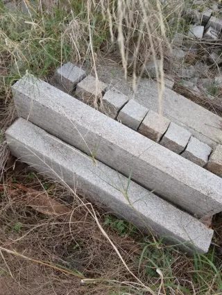 Adoquines de piedra natural aprox. 80 m²