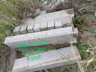 Adoquines de piedra natural aprox. 80 m²