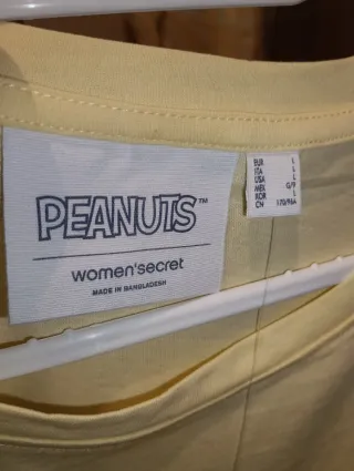 Pijama Snoopy Women'secret Talla L