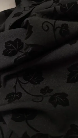 Chaqueta Fiesta 52/54 Negro Estampado en Relieve