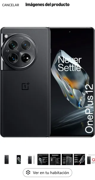 OnePlus 12 5G 16GB/512GB Negro