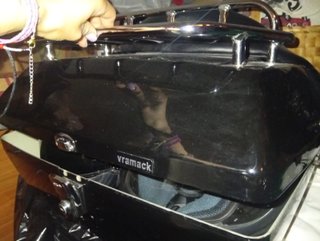 Baúl Custom Vramack Seven 48L con Respaldo