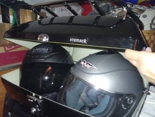 Baúl Custom Vramack Seven 48L con Respaldo
