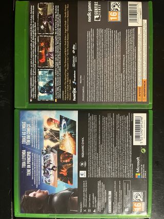 Juegos Xbox One 18€/unidad
