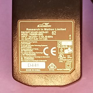 Cargador Blackberry Original USB