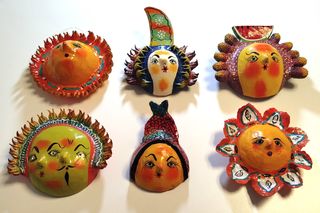 Máscaras de coco, Arte popular mexicano auténtico