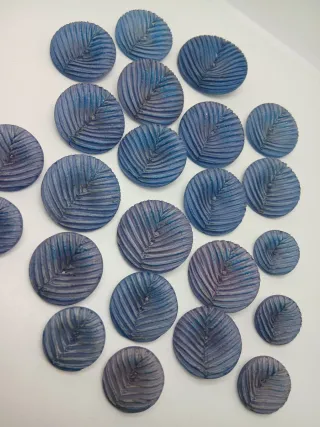 Fascino vintage 23 bottoni originali anni 60 Space