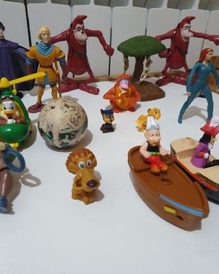 Lote Juguetes Disney vintage Varios Personajes