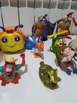 Lote Juguetes Disney vintage Varios Personajes