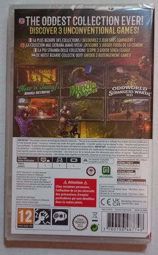 Oddworld Collection Switch Precintado ES