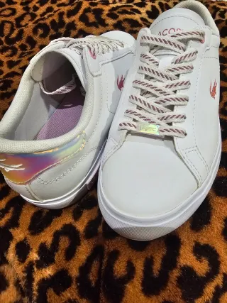 Zapatillas Lacoste Blanca nuevas sin estrenar piel