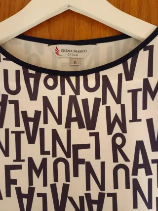 Blusa CHEMA BLANCO Mujer Talla S