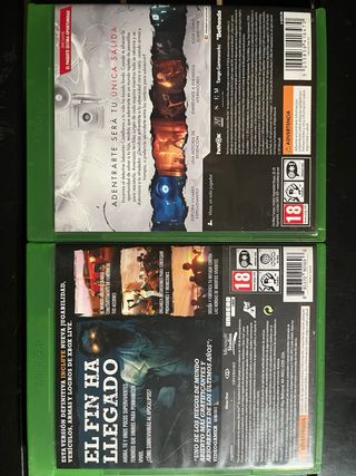 Juegos Xbox One 18€/unidad