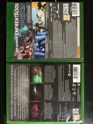 Juegos Xbox One 18€/unidad