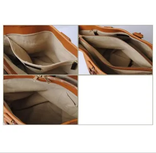 Borsa Yves Saint Laurent in pelle marrone