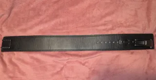 Cinturón Gimnasio Powerlifting Negro