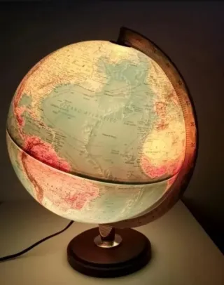 GLOBO TERRÁQUEO LUMINOSO MICHELIN