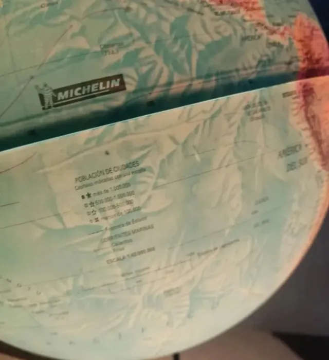 Globo terrestre luminoso MICHELIN