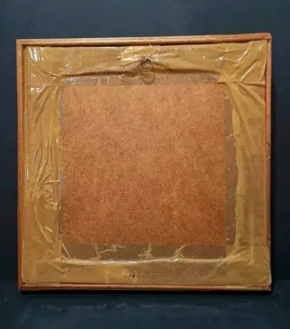 Metopa Artillería Cuadro Militar Antiguo España