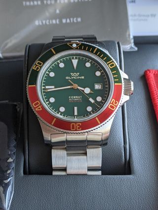 Glycine Combat Sub 42mm - diver suizo automático