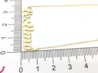 cadena oro 18k 21cm