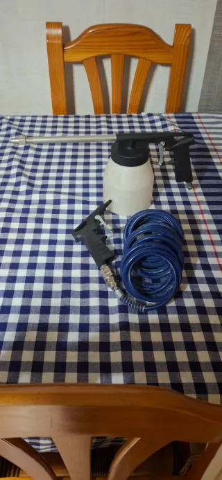 Pistola de aire para limpieza