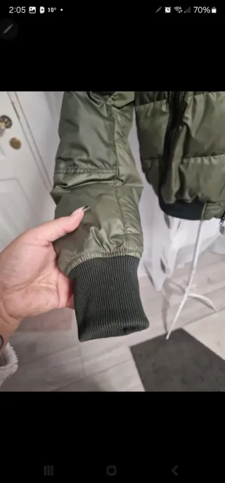 Chaqueta Bomber Nike Verde Militar