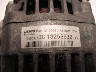 ALTERNADOR OPEL CORSA D 13256932 2006 - 2010