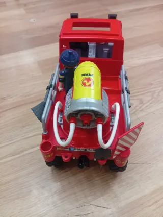 Camion dei Vigili del Fuoco Playmobil con Figura