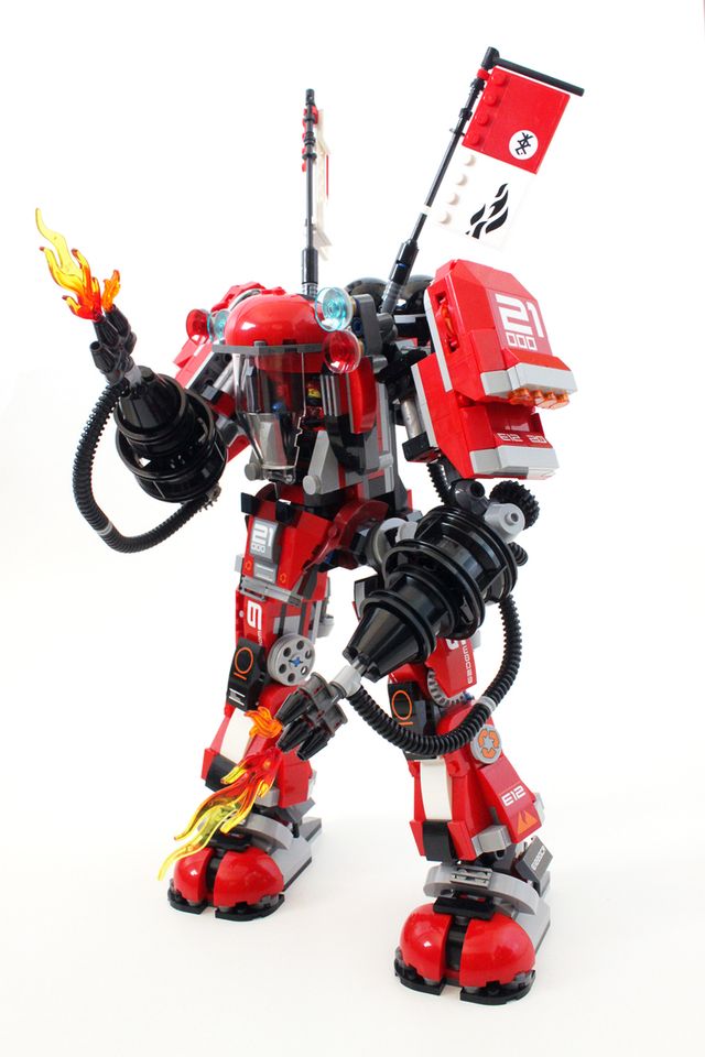 Robot del Fuoco di NINJAGO Bela 10720