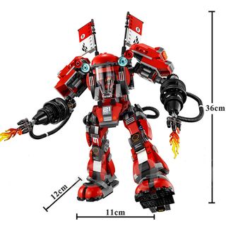 Robot del Fuoco di NINJAGO Bela 10720