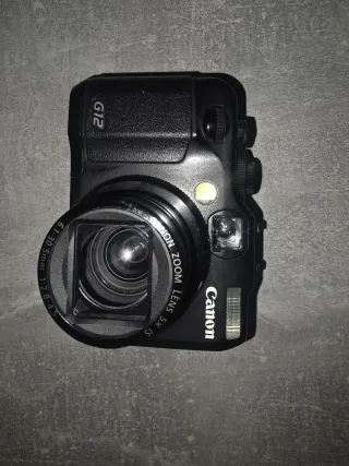 Cámara Canon G12 Zoom Lens 5x IS