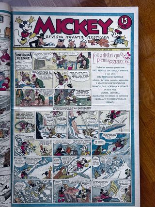 Mickey Revista Infantil Ilustrada