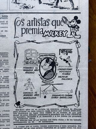 Mickey Revista Infantil Ilustrada