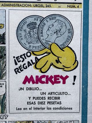 Mickey Revista Infantil Ilustrada