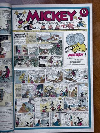 Mickey Revista Infantil Ilustrada