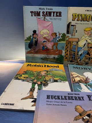 Tebeo vintage. Maravillas de La Literatura. Ed. Ítaca, años 80.