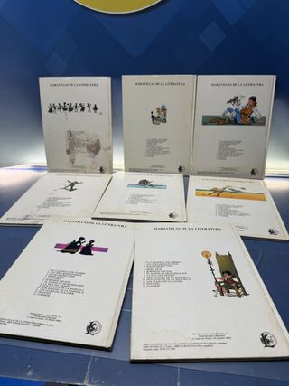 Tebeo vintage. Maravillas de La Literatura. Ed. Ítaca, años 80.