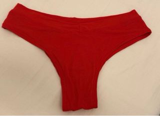 Tanga Bragas rojo Women Secret navidad new talla S
