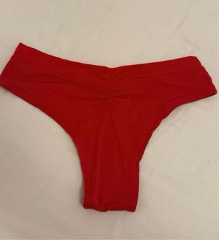 Tanga Bragas rojo Women Secret navidad new talla S