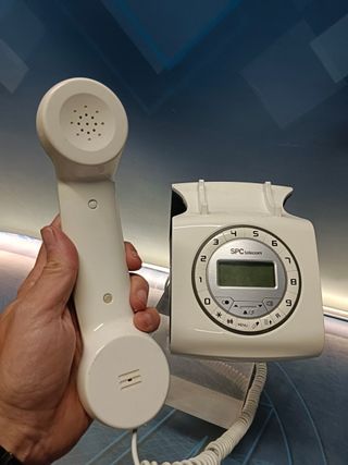 telefono estilo retro spc telecom 3606N, buen estado