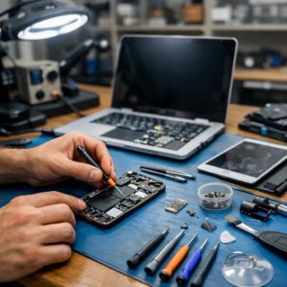 Reparación de móviles y ordenadores