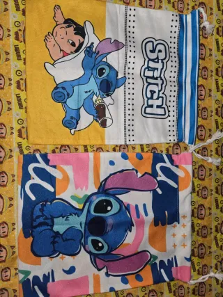 Bolsas de tela Stitch 24x30cm